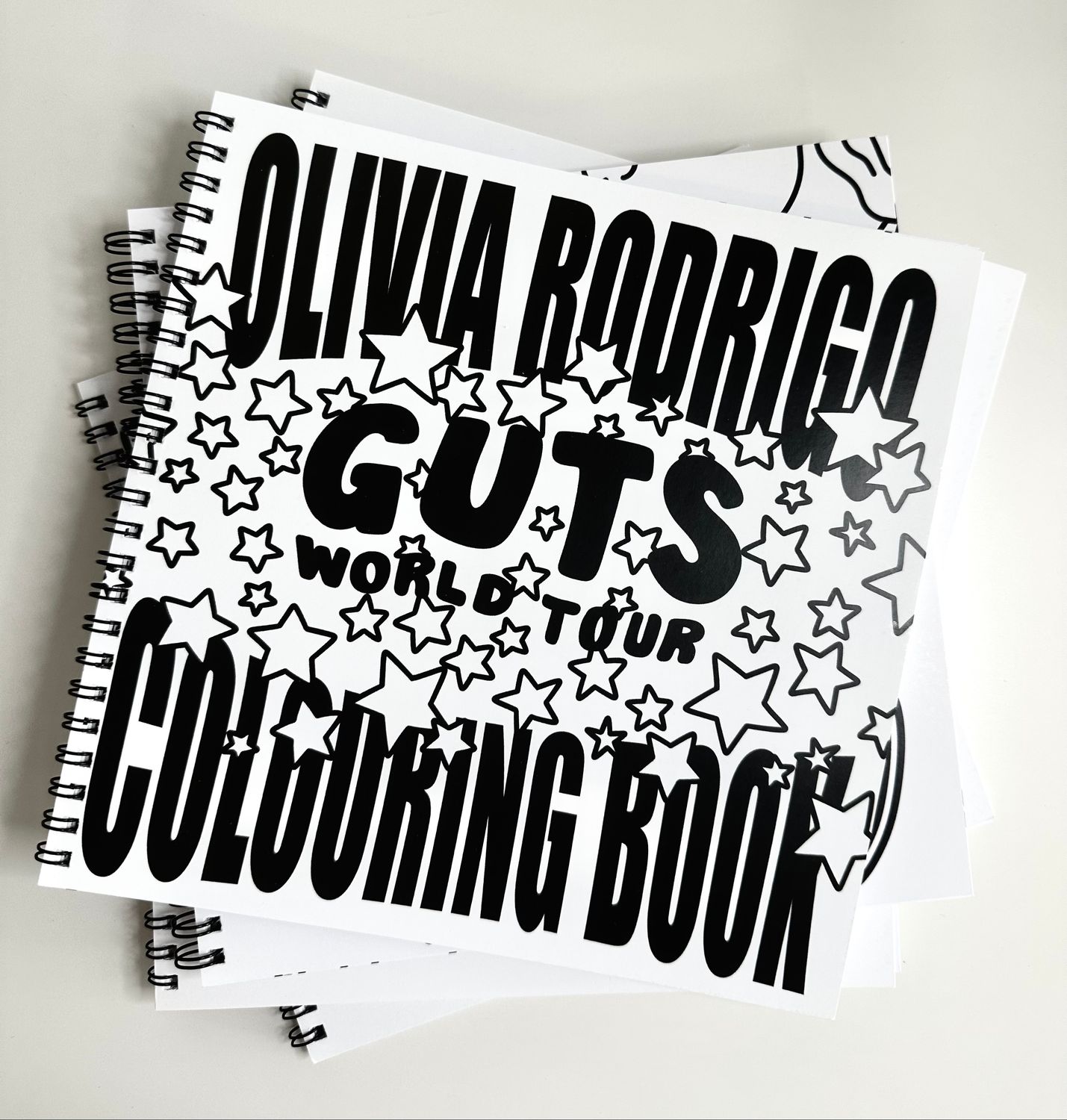 Olivia Rodrigo: Guts World Tour Colouring Book