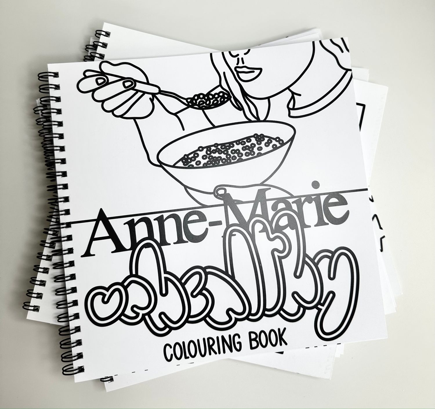 Anne Marie: Unhealthy Colouring Book