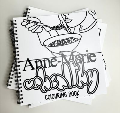 Anne Marie: Unhealthy Colouring Book