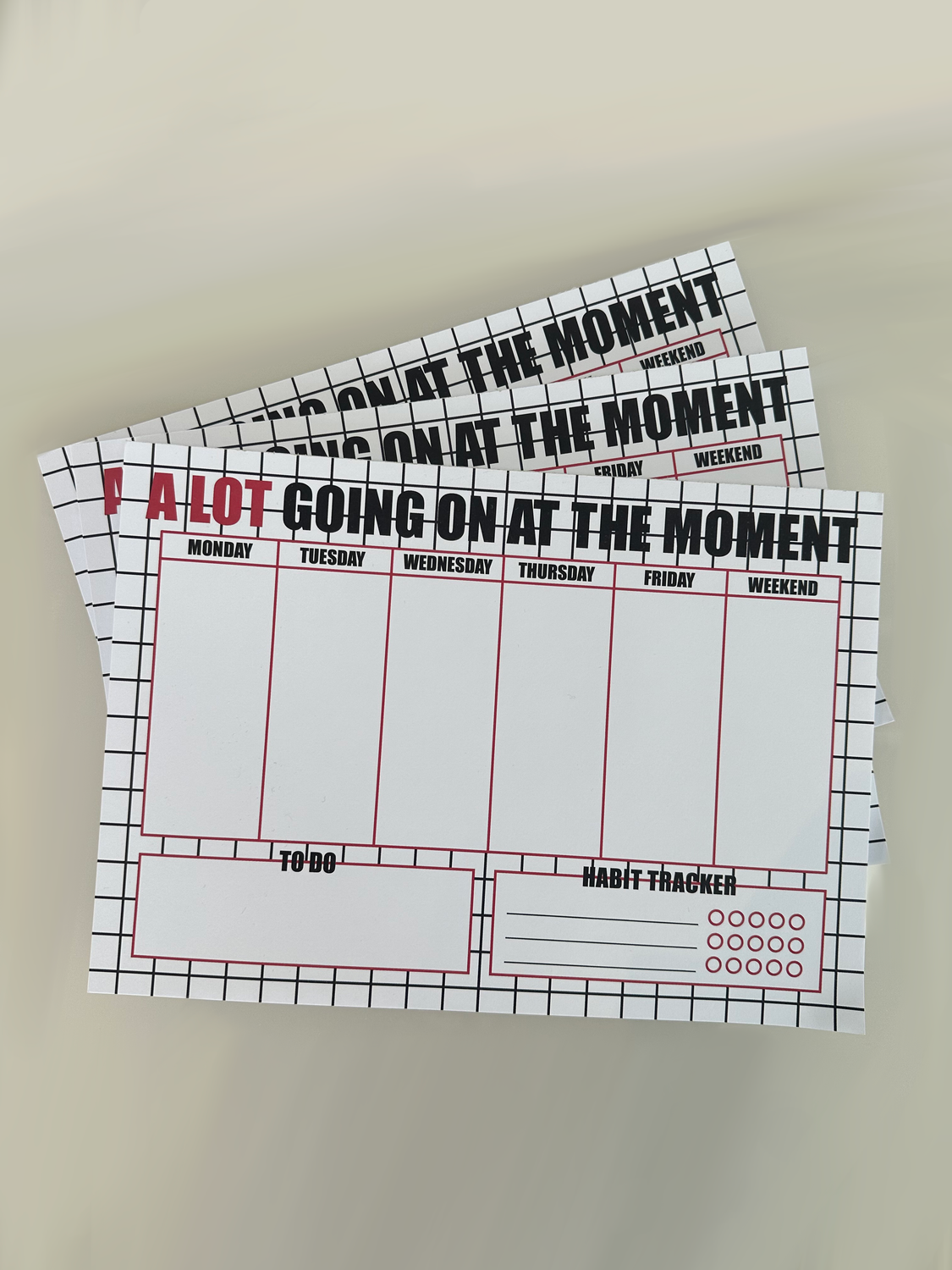 Taylor Swift Weekly Planner (A4)