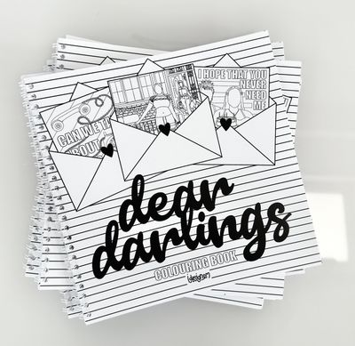 Dear Darlings- Rachel Chinouriri Colouring Book
