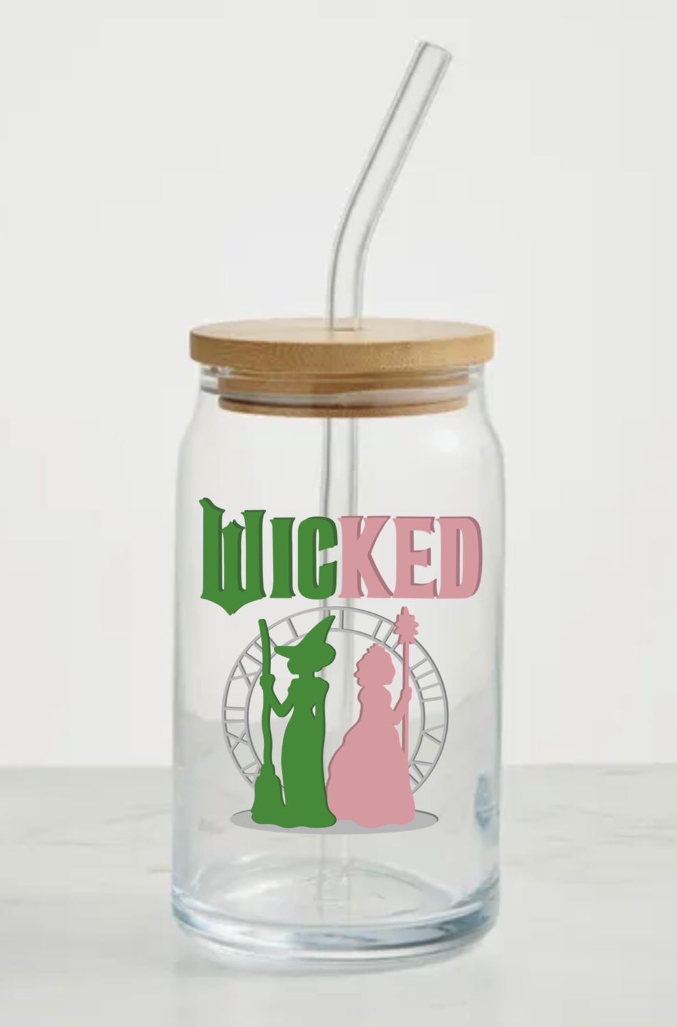 Wicked Movie glass can (20oz)
