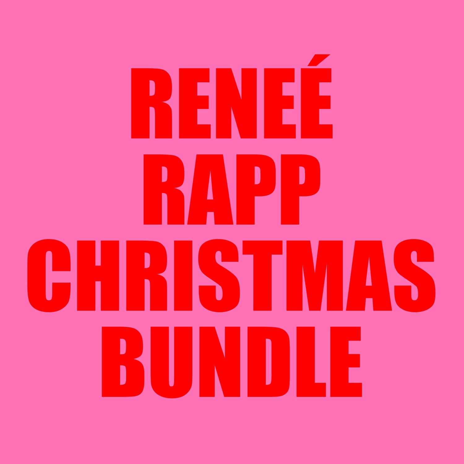 Renee Rapp Christmas Bundle