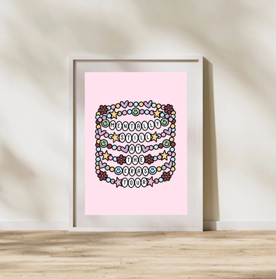 Taylor Swift: Mentally still at the eras tour A4 Print