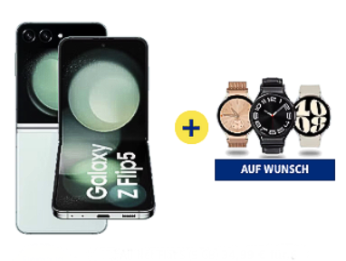 Samsung Galaxy Z Flip 5 inkl. Watch 6 Samsung Galaxy Z Flip 5 inkl. Watch 6