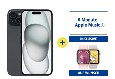 Apple Iphone 15 Plus inkl. Apple Watch Apple Iphone 15 Plus inkl. Apple Watch