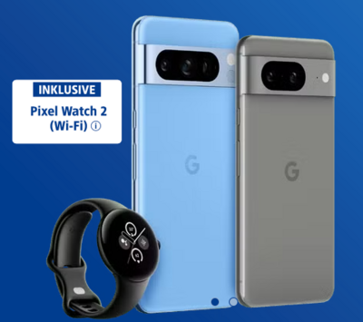 Google Pixel 8 Pro inkl. Google Watch 2 Google Pixel 8 Pro inkl. Google Watch 2