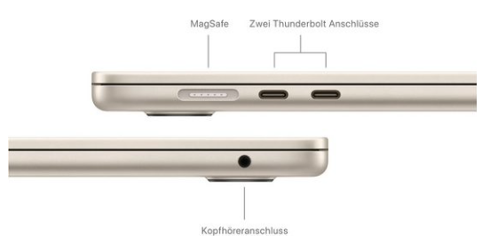 MacBook Air 15“ (M3) inkl. Mobiler WLAN- Router