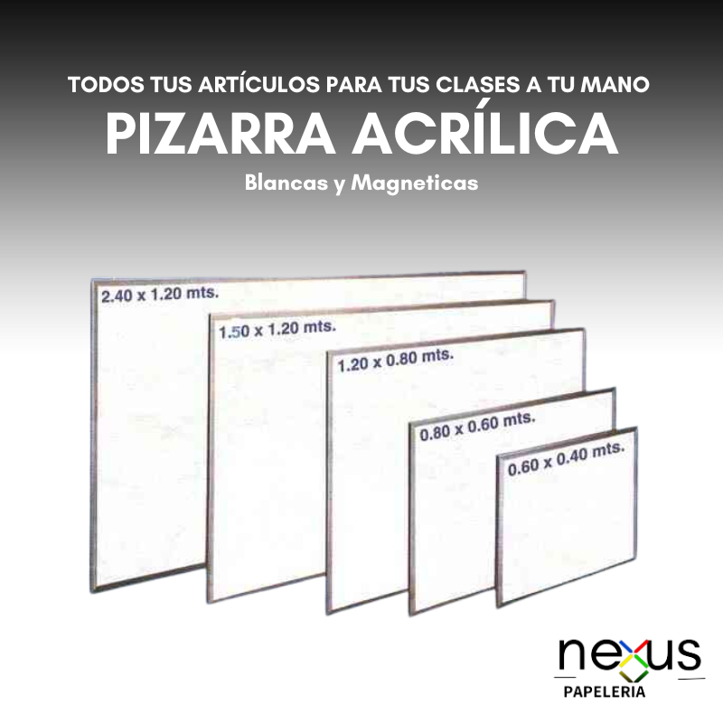 PIZARRA ACRÍLICA