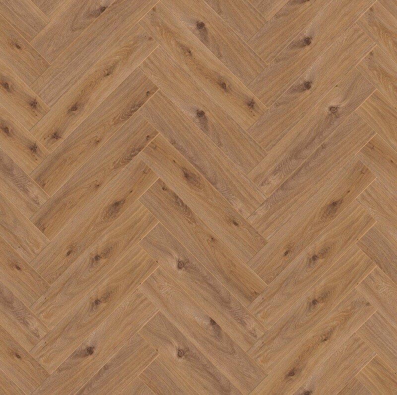 Swiss Herringbone - Alcazar Oak