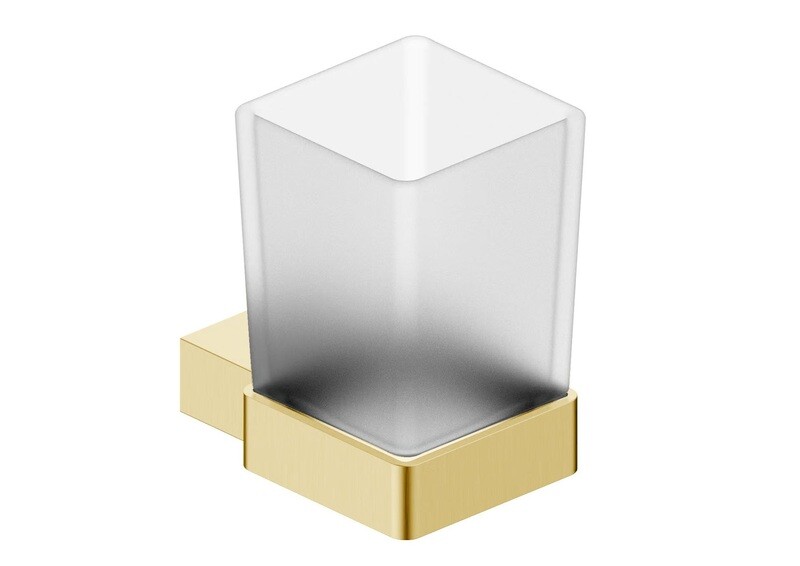Roxie Tumbler Holder Brushed Brass