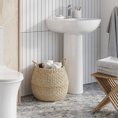 Wash Basin With Pedestal
