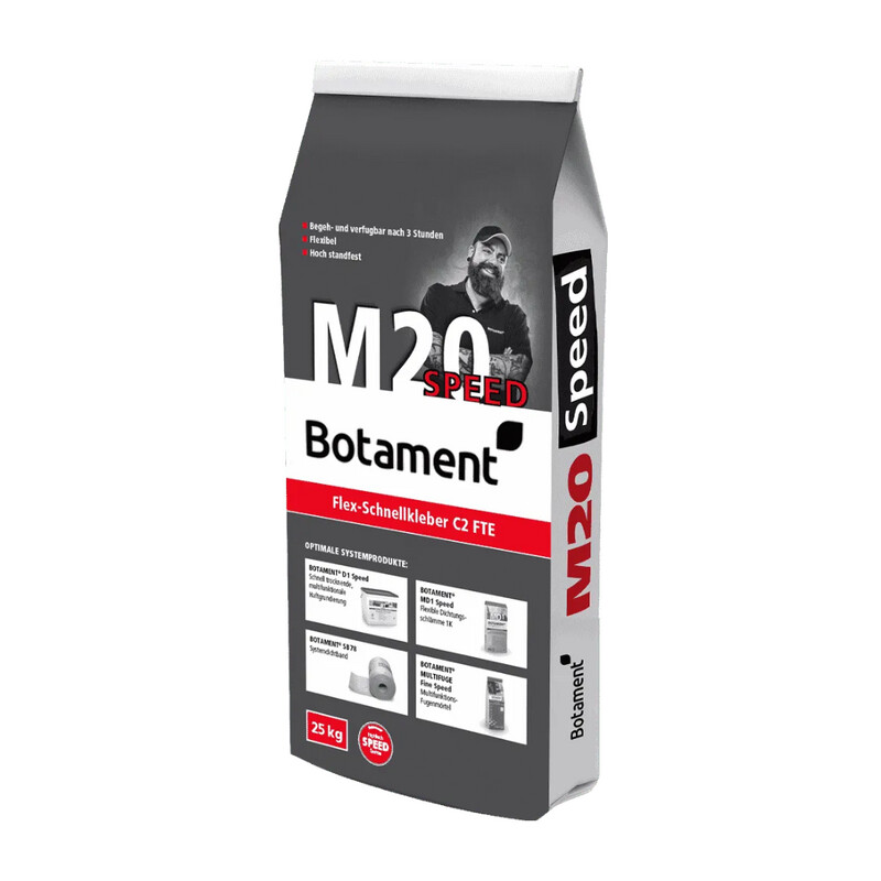 Botament M20 Speed Rapid Set Adhesive 20KG