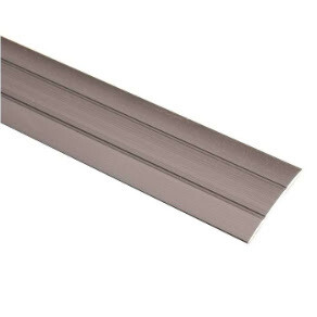 Trojan Brushed Silver Coverstrip 2.7m