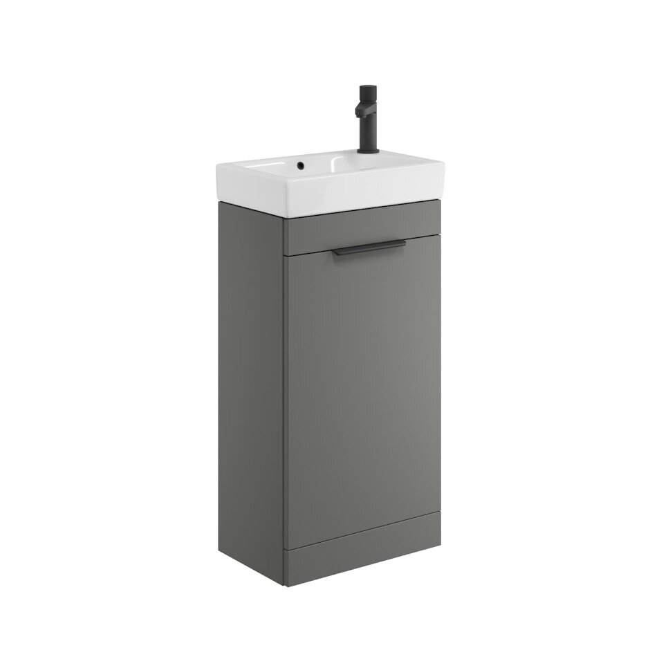 Esme 450 Cloakroom Unit Dust Grey (incl basin)