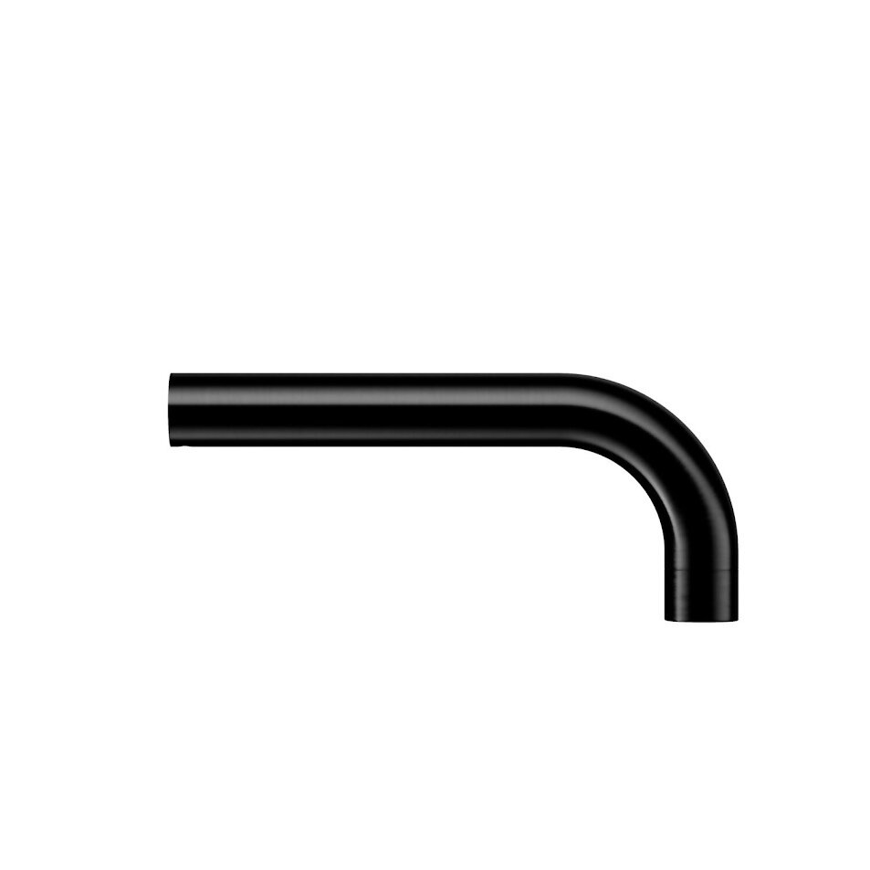 Core Cloakroom Short Spout Black