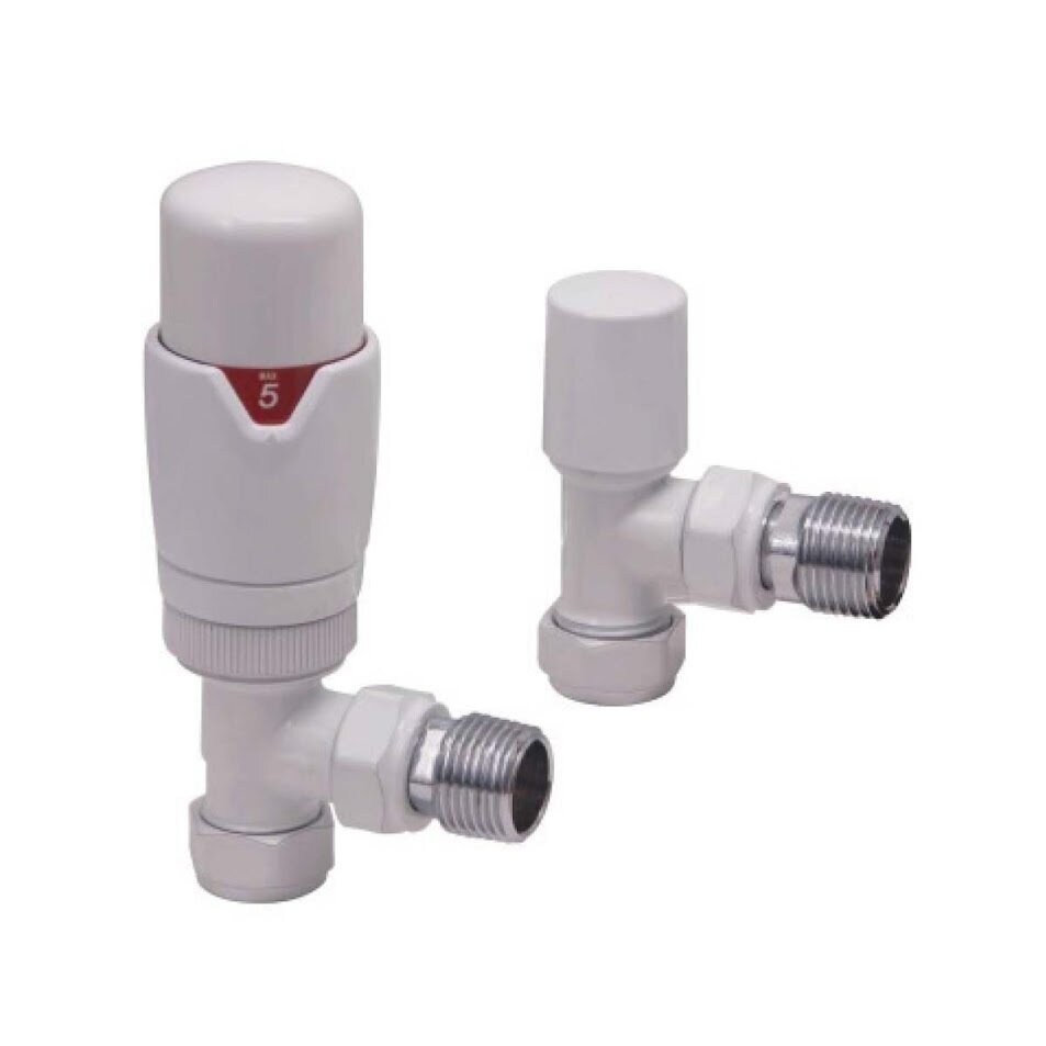 Designer Twin Pack TRV, White Angled