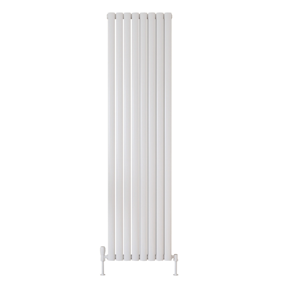 Blossom Vertical Double White Designer Radiator 531 x 1800