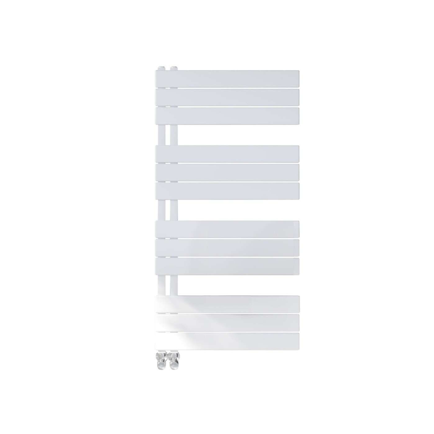 Liana Matt White Towel Radiator 600 x 1150
