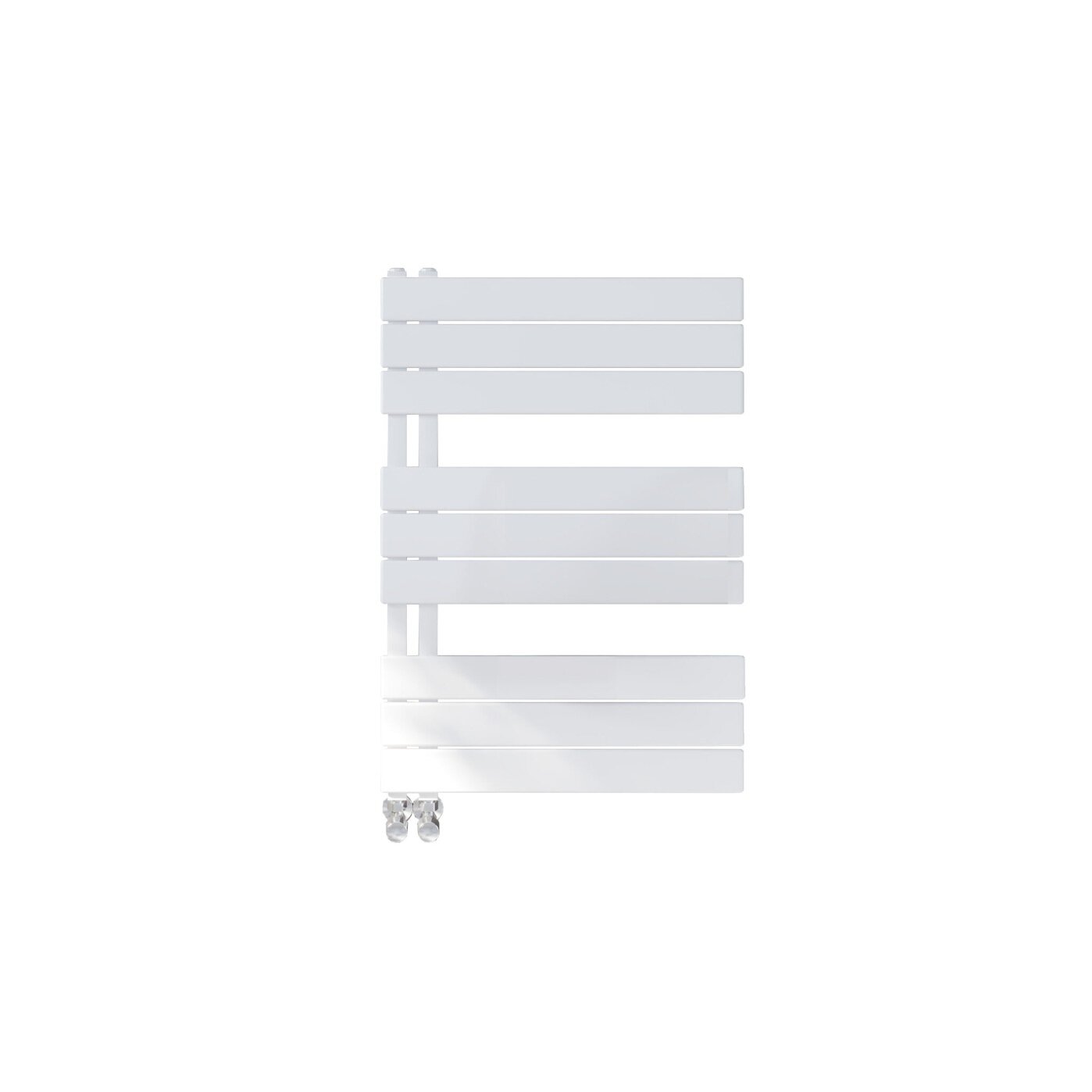 Liana Matt White Towel Radiator 600 x 800