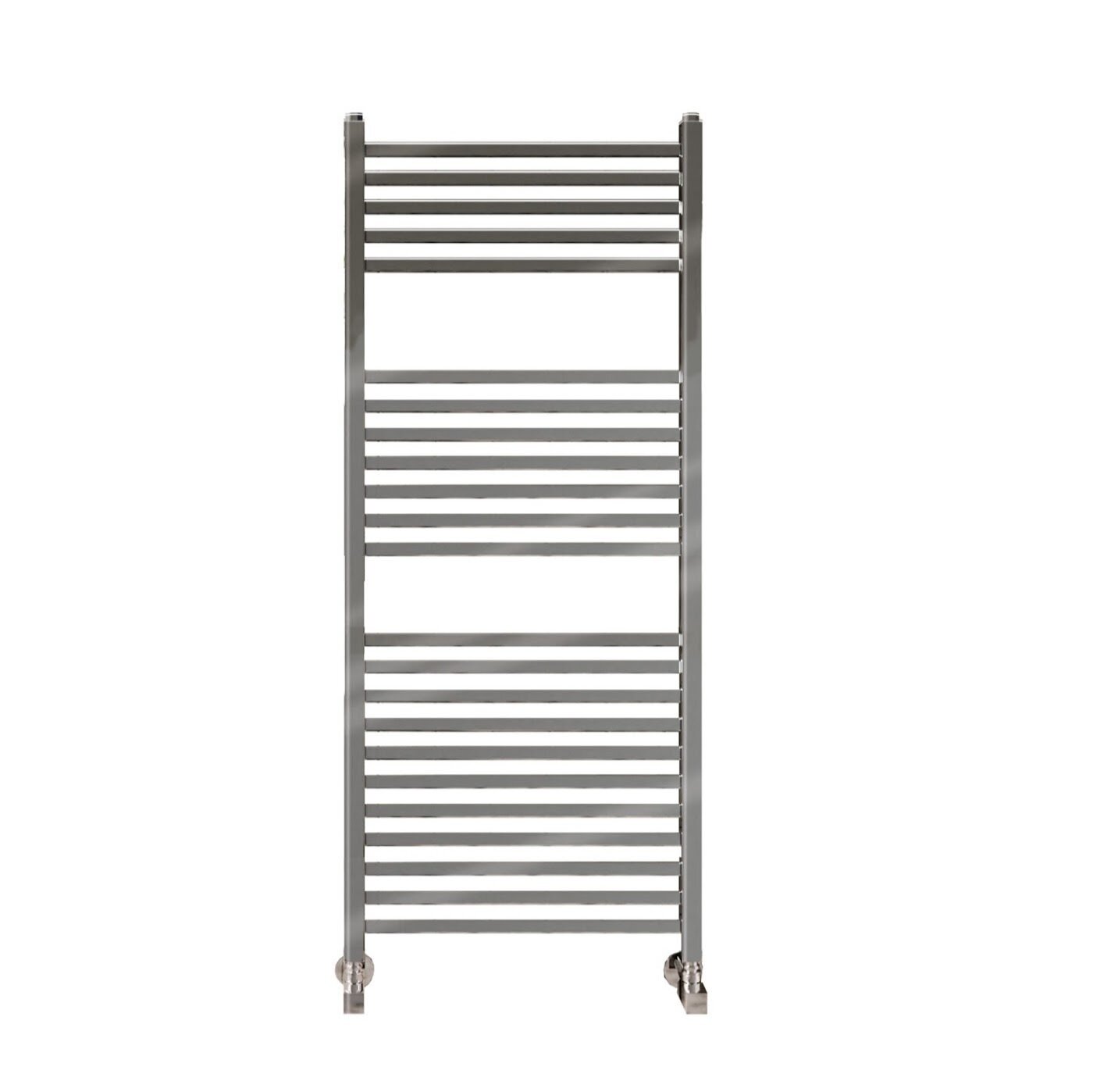 Viola Chrome Designer Towel Rail 500 x 1200
