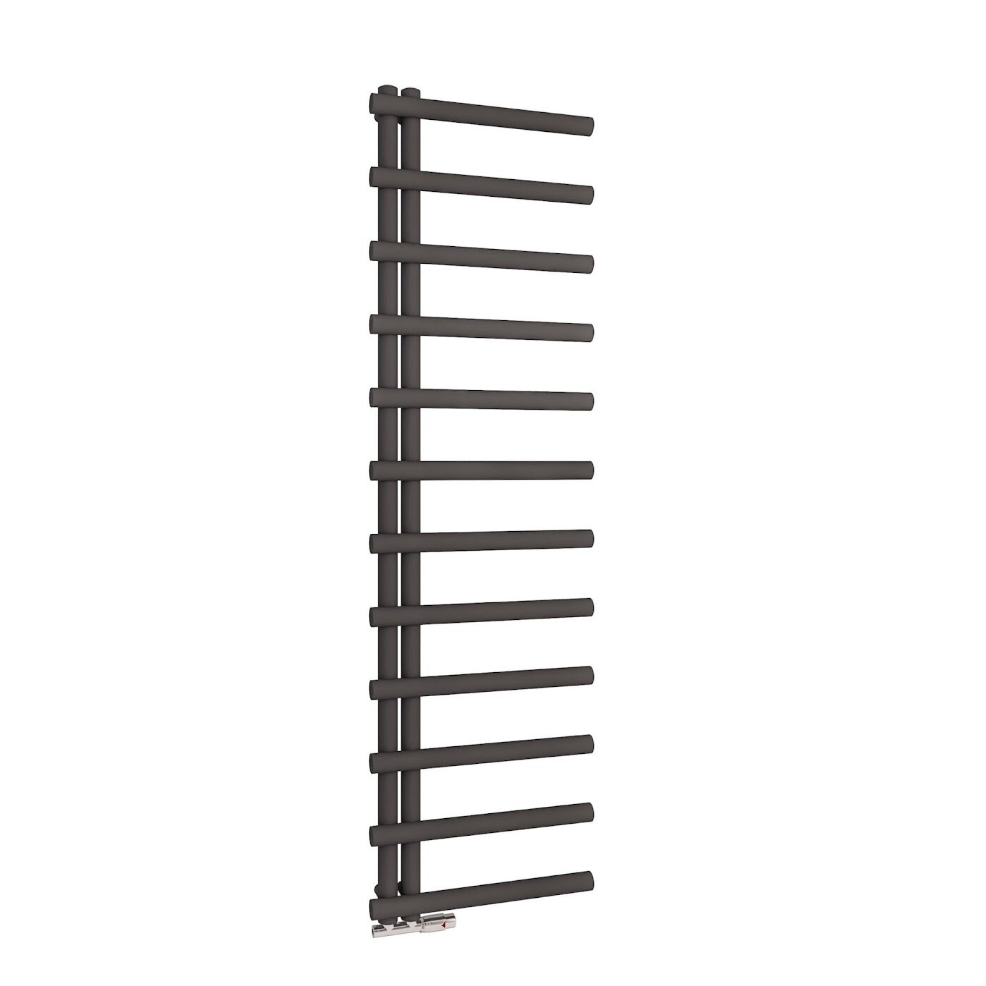 Jasmine Carbon Anthracite Towel Radiator 500 x 1750
