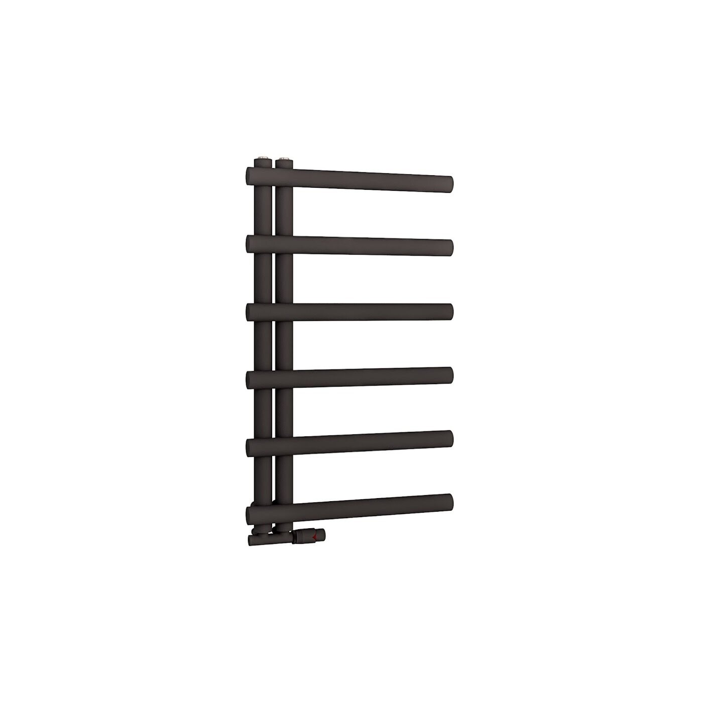 Jasmine Carbon Anthracite Towel Radiator 500 x 850