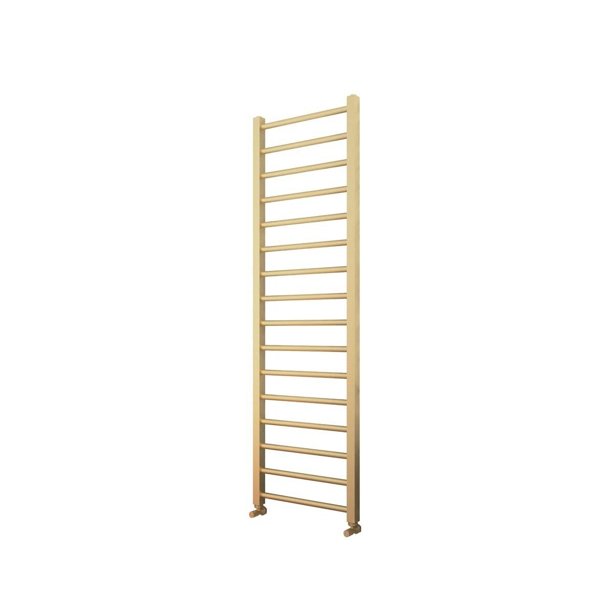 Aspen Brushed Brass Towel Radiator 500 x 1600