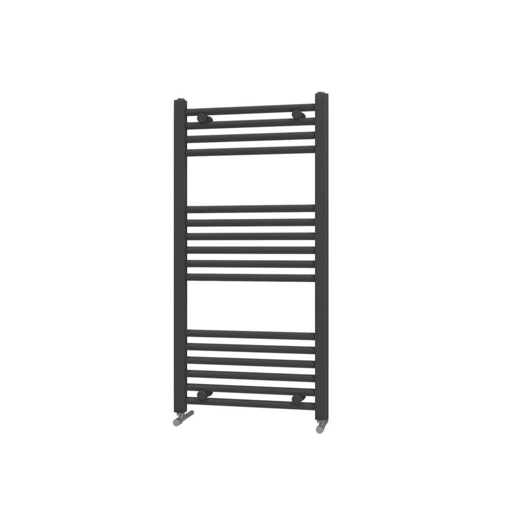 Birch Black Towel Radiator 500 x 1000