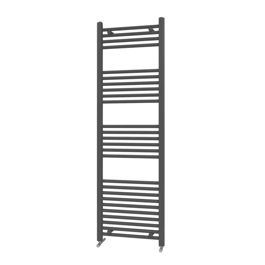Birch Carbon Anthracite Towel Radiator 600 x 1600