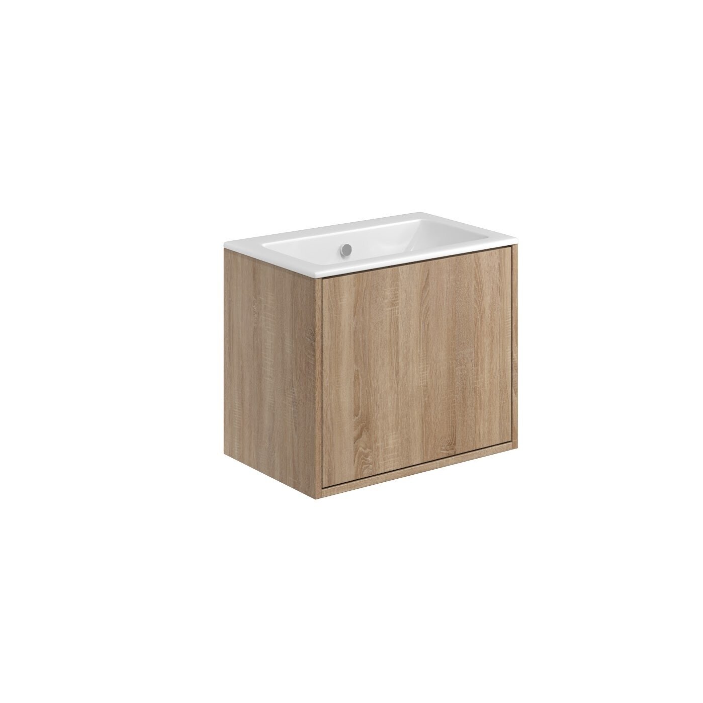 Ember 600 Cabinet Sonoma Oak (incl basin)