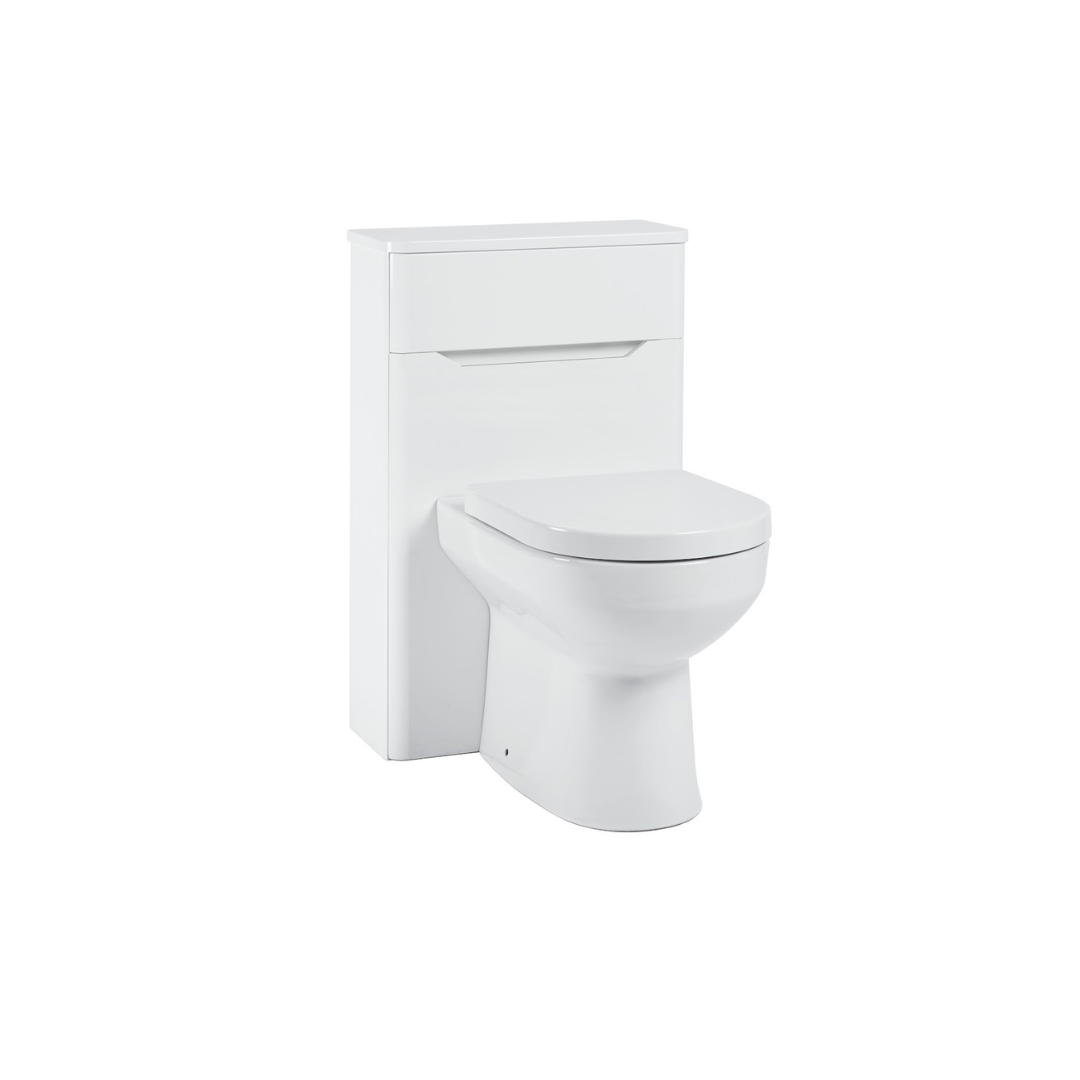 Medora WC Unit High Gloss White