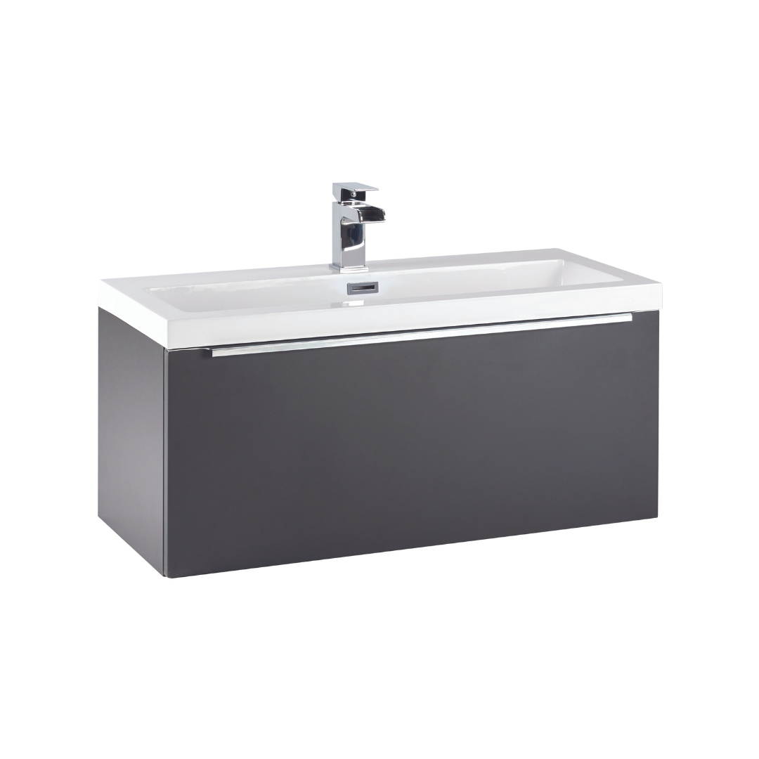 Mona 800 Basin Cabinet Matt Grey (incl basin)