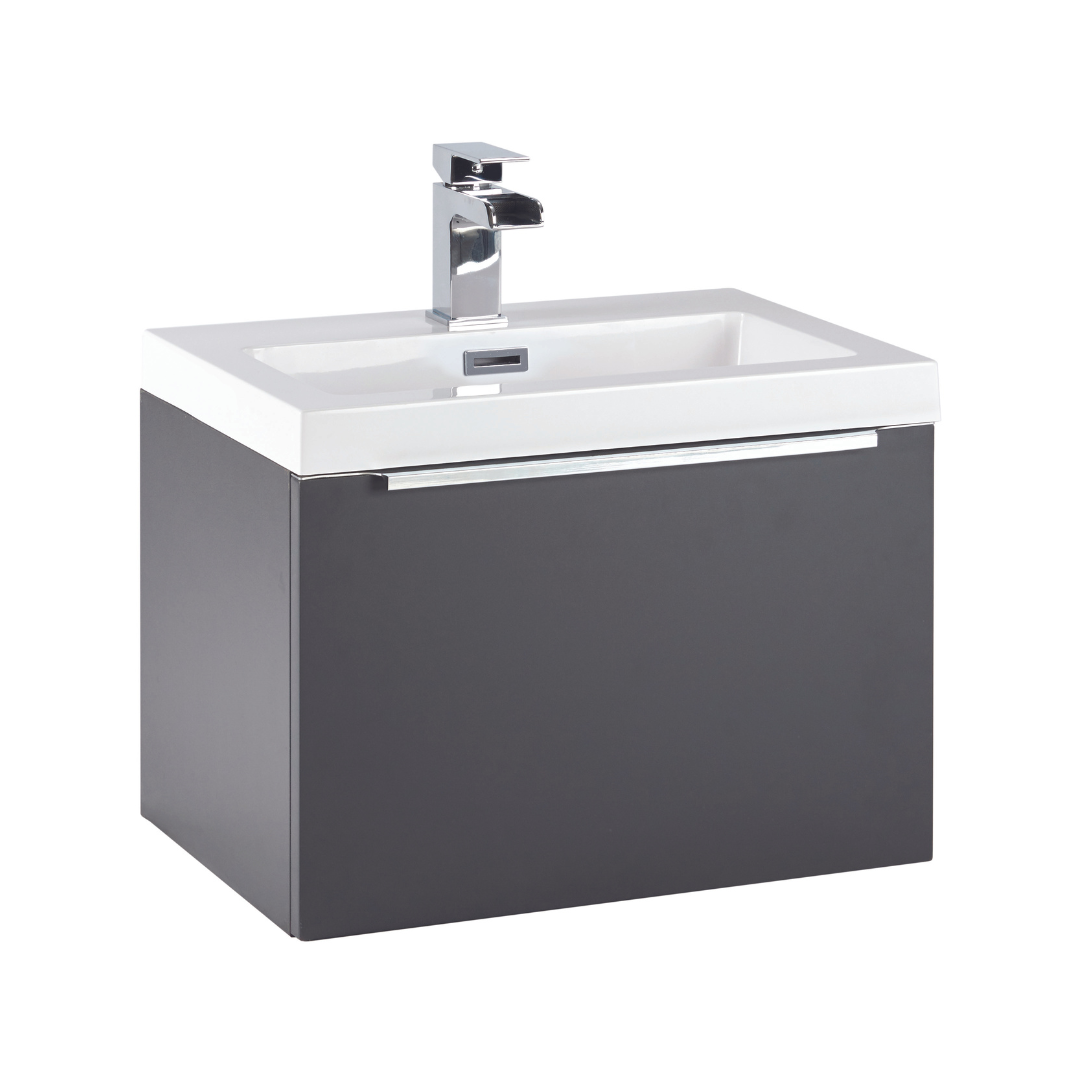 Mona 500 Basin Cabinet Matt Grey (incl basin)