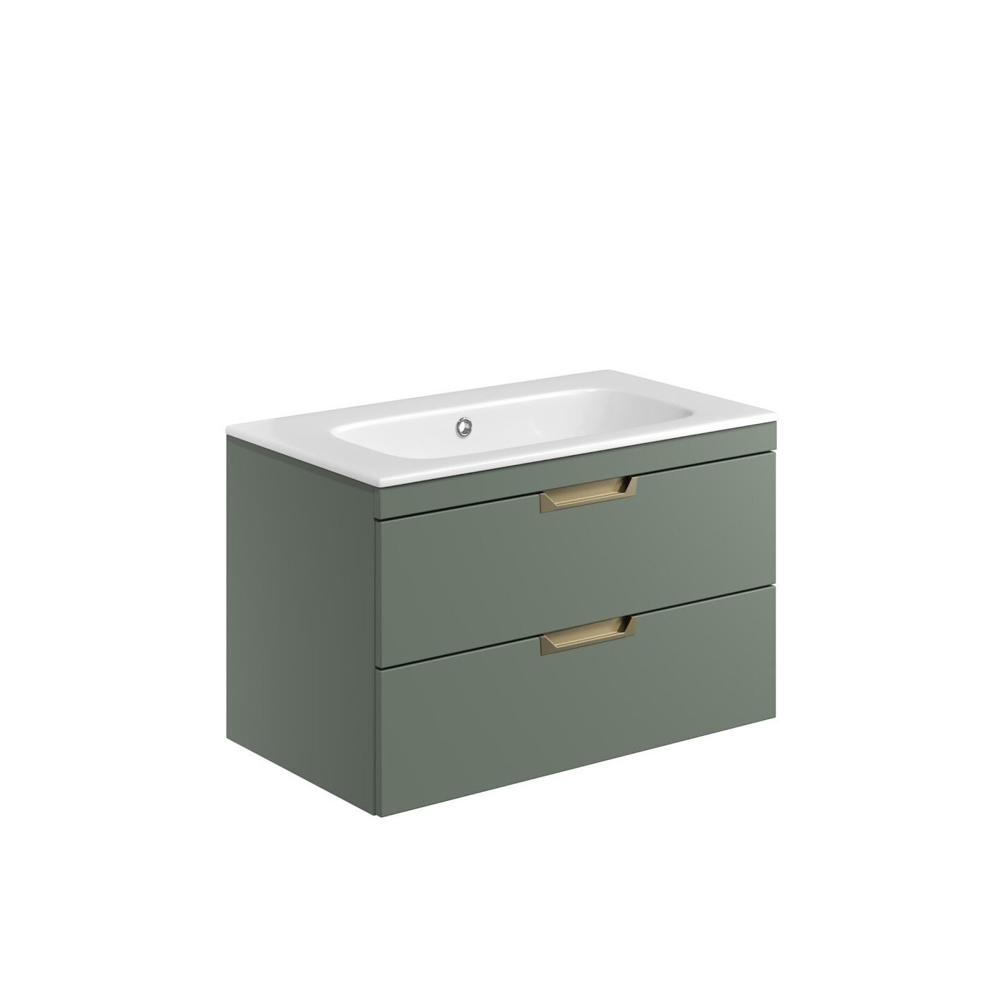 Lina 800 Cabinet Reed Green (incl basin)