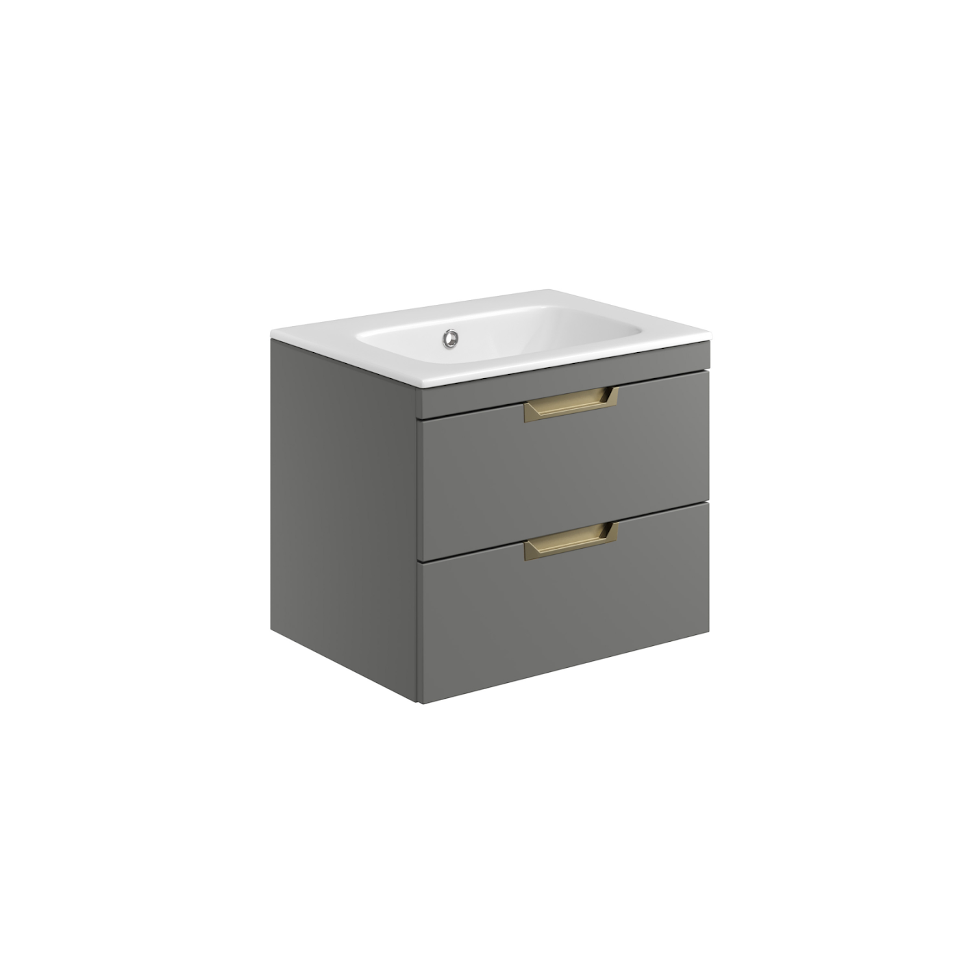 Lina 600 Cabinet Dust Grey (incl basin)