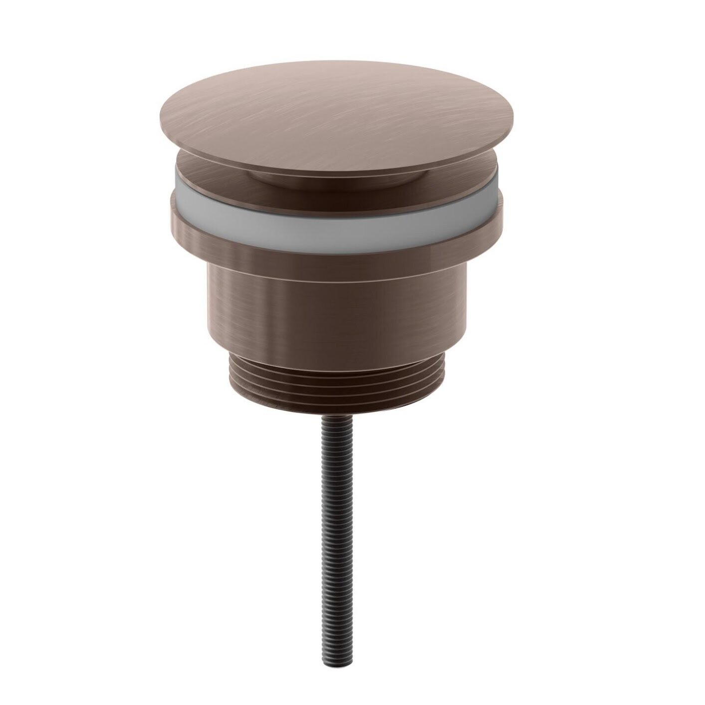 Universal Basin Waste Brushed Bronze