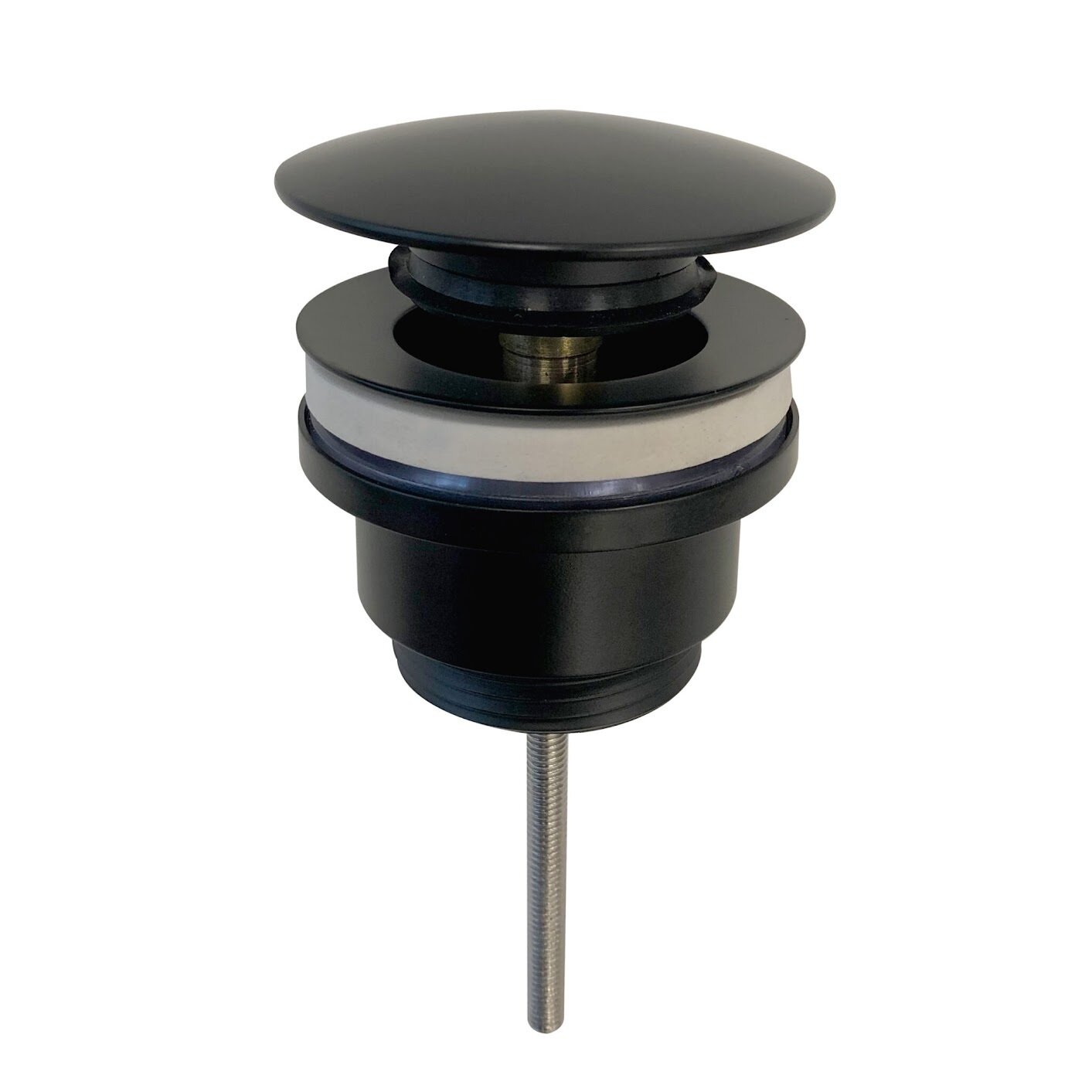 Universal Basin Waste Matt Black