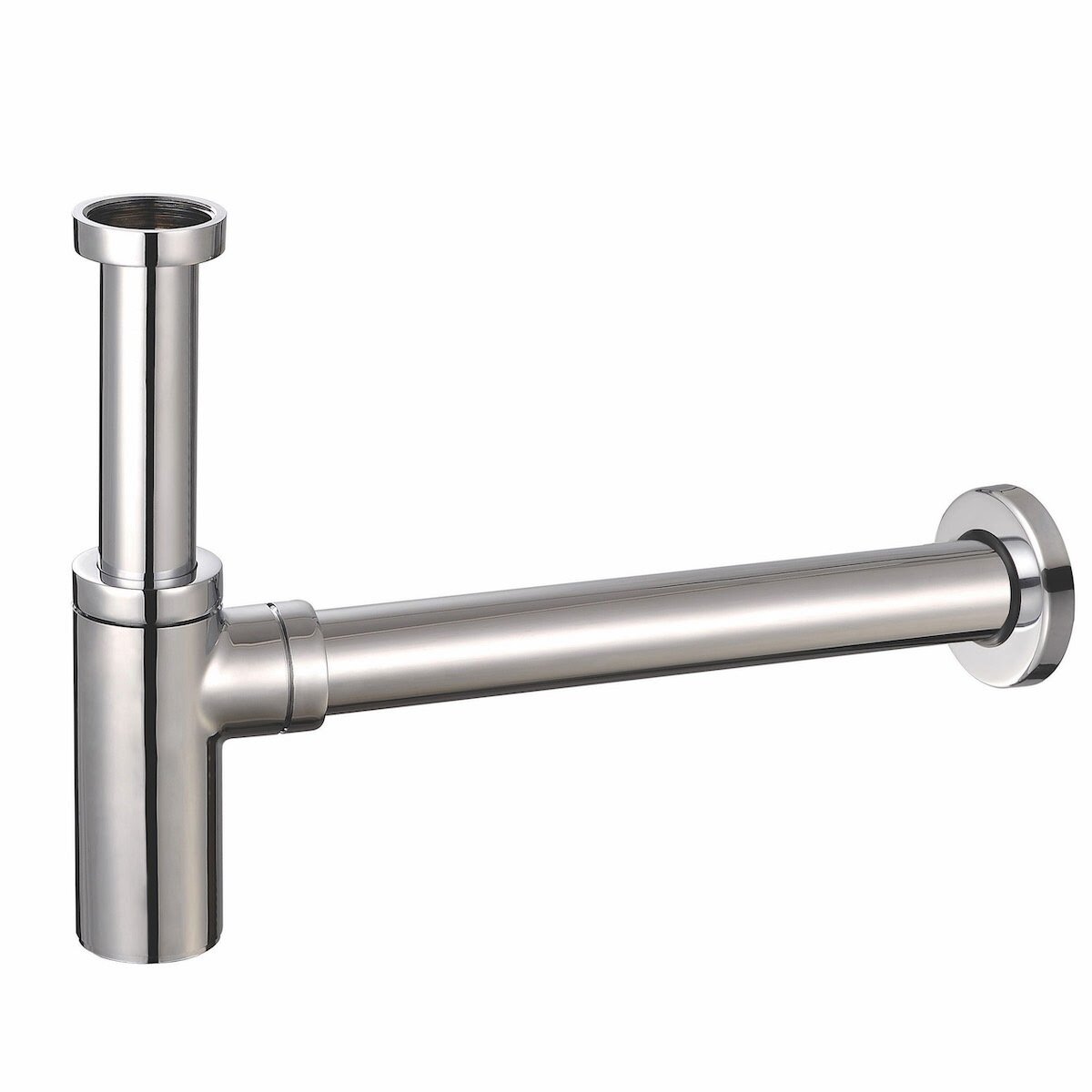 Minimalist Bottle Trap Chrome