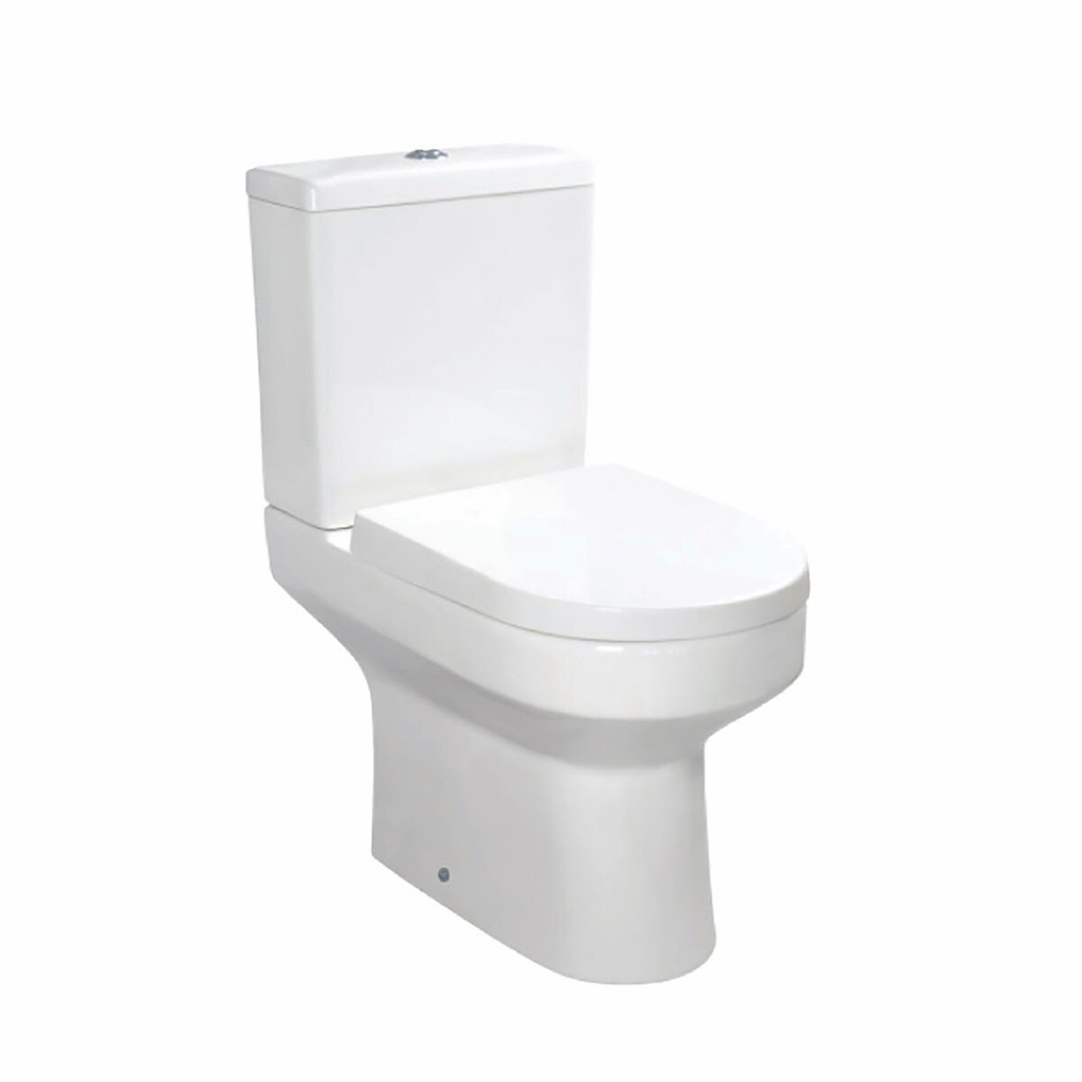 Nera Comfort Height Pan Including Cistern &amp; D Shape Soft Close Seat