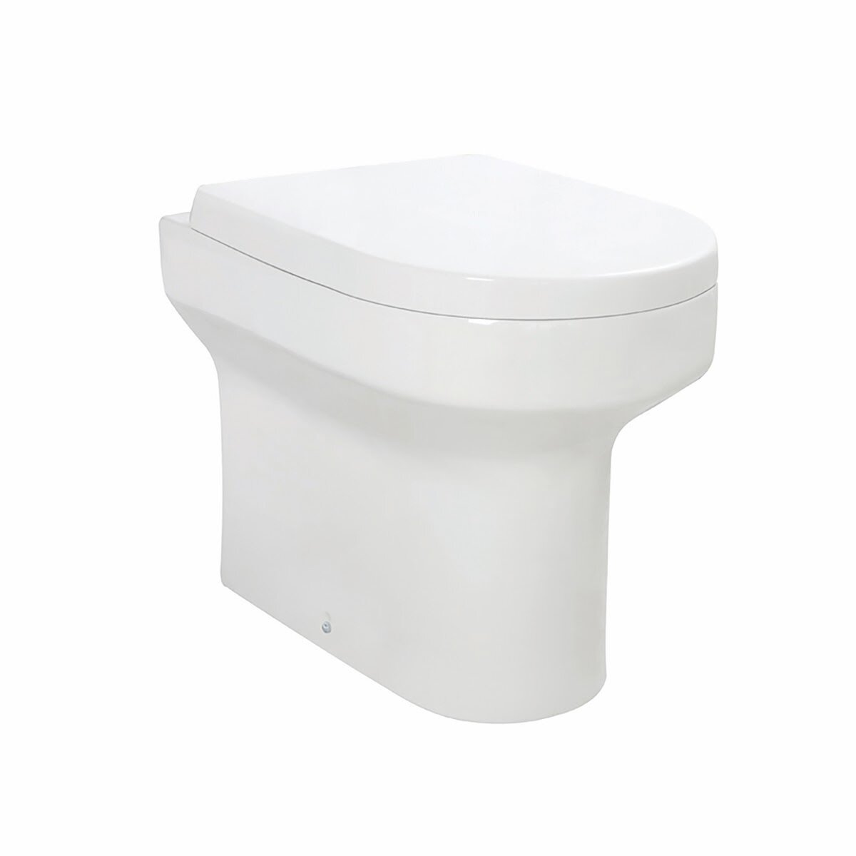 Nera Back to Wall Pan &amp; D Shape Soft Close Seat