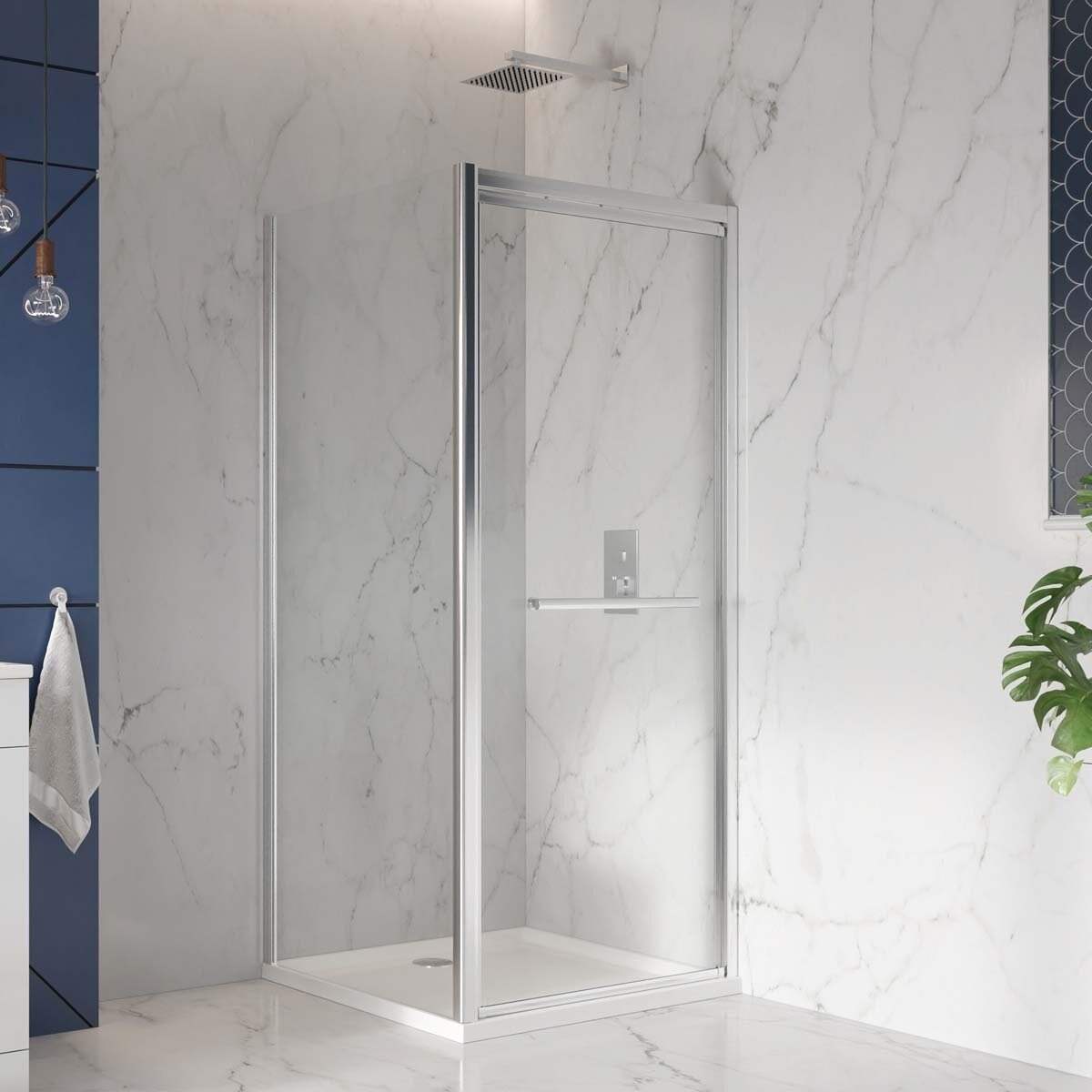 S8 Infold Door Chrome 760