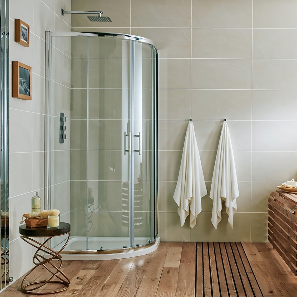 S6 Double Door Quadrant Chrome 1200 x 900