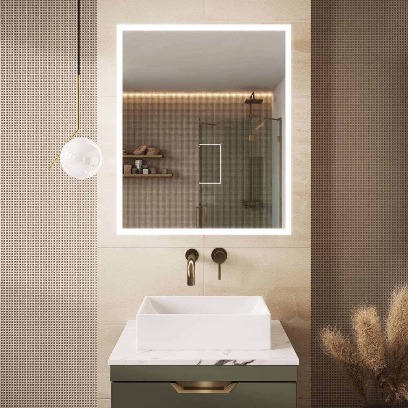 Balto Bluetooth Cabinet Single Door 500 x 700