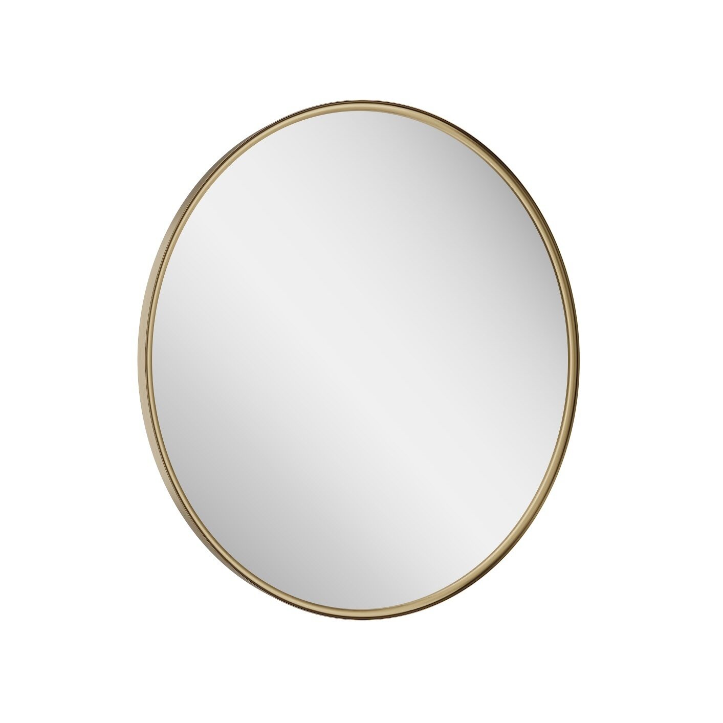 Devon Brushed Brass LED Mirror 600mm