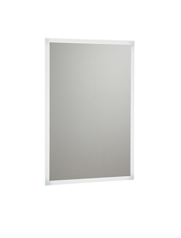 Amalfi LED Mirror with Demister Pad and Shaver Socket and Bluetooth 500 x 700mm