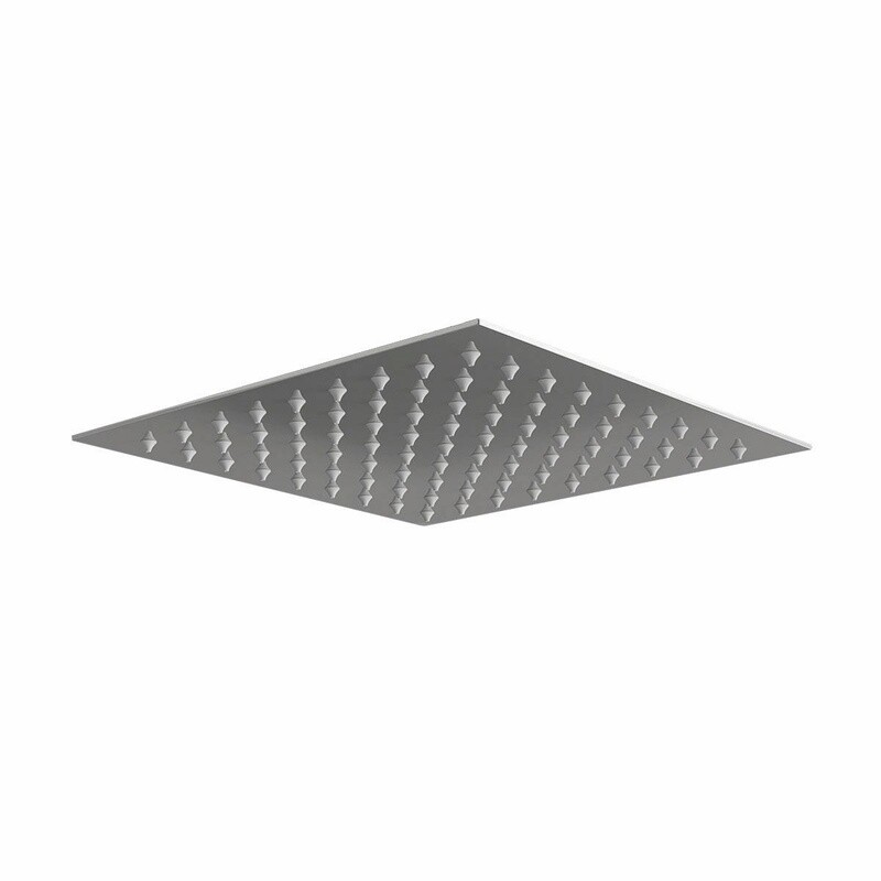 Chrome Square Shower Head 400mm