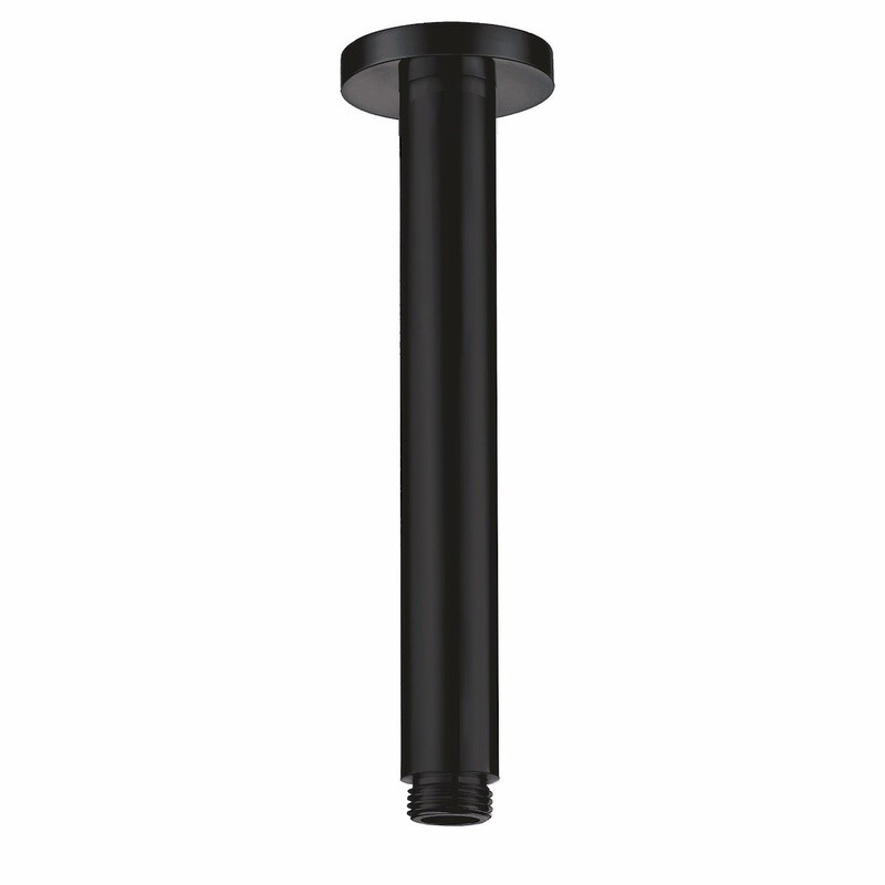 Black Round Shower Ceiling Arm