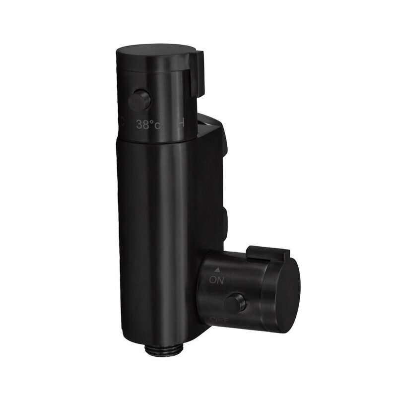 Thermostatic Vertical Valve for Douche Matt Black