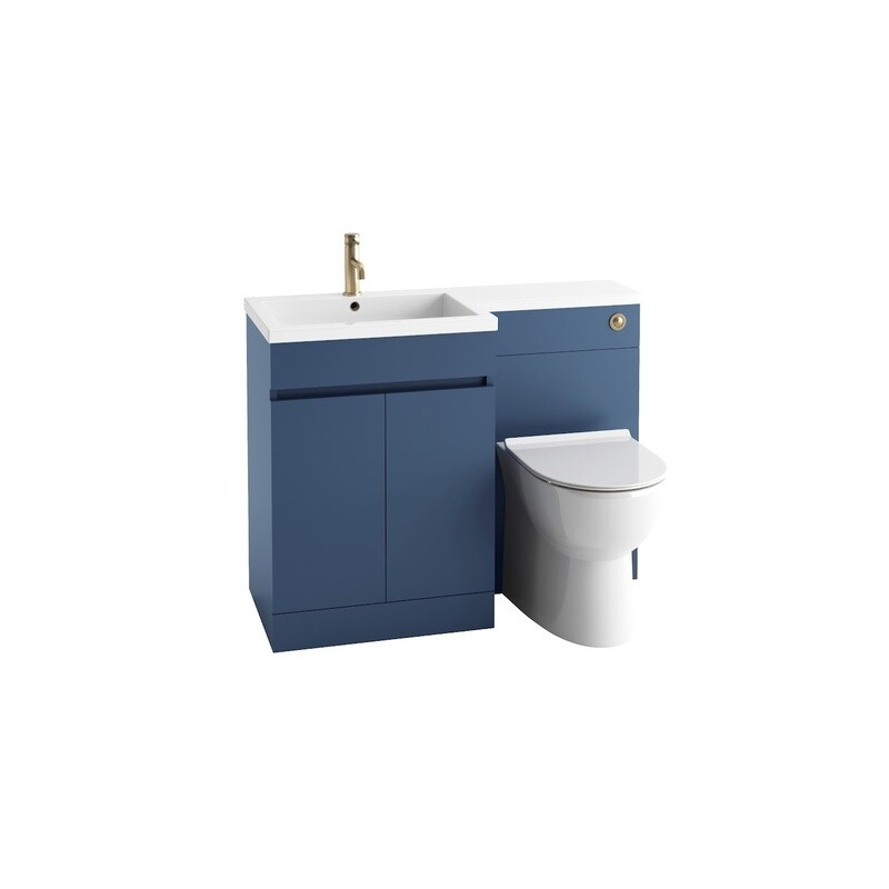 Elara 1100 Furniture Pack Matt Twighlight Blue (incl basin)
